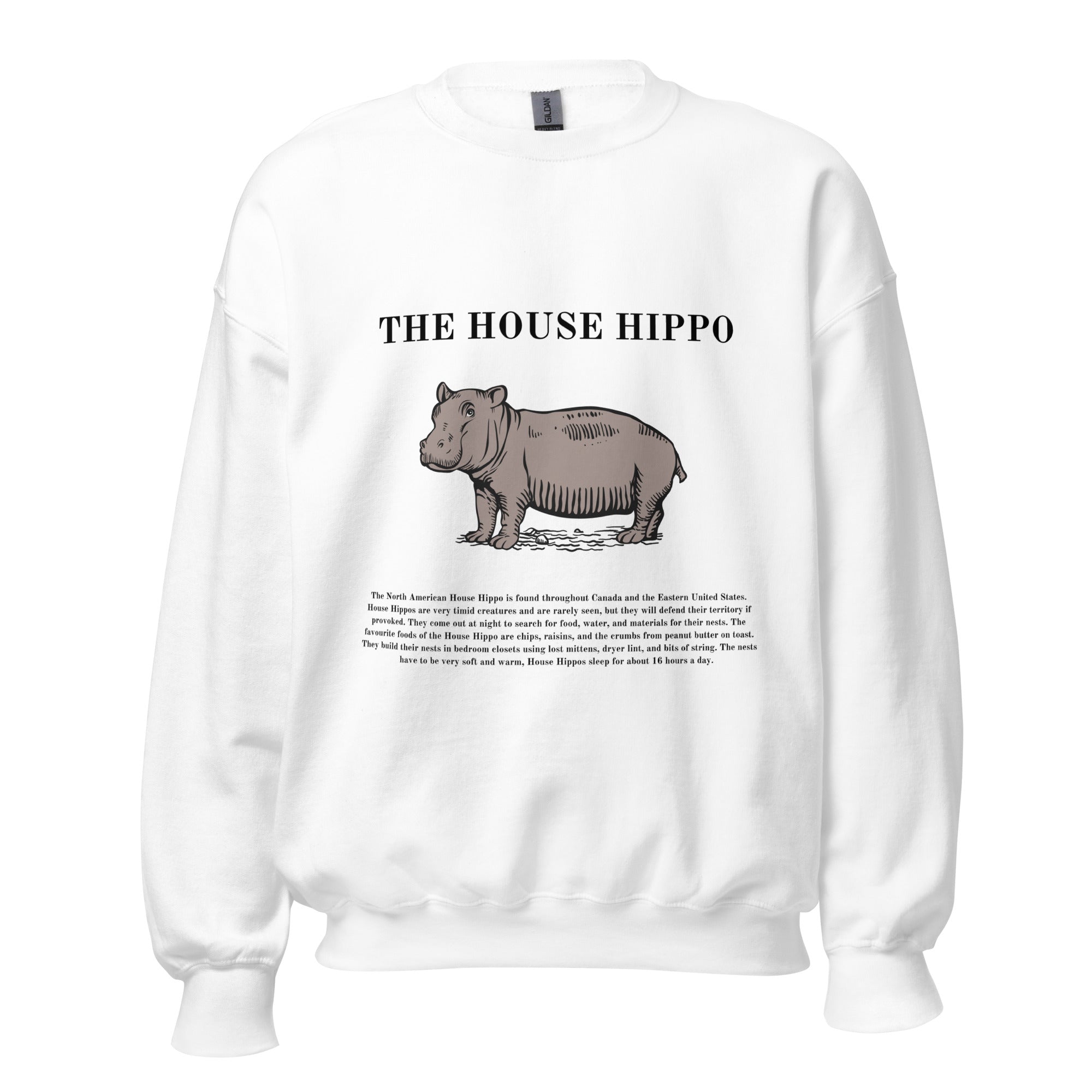 Hippo sweatshirt sale